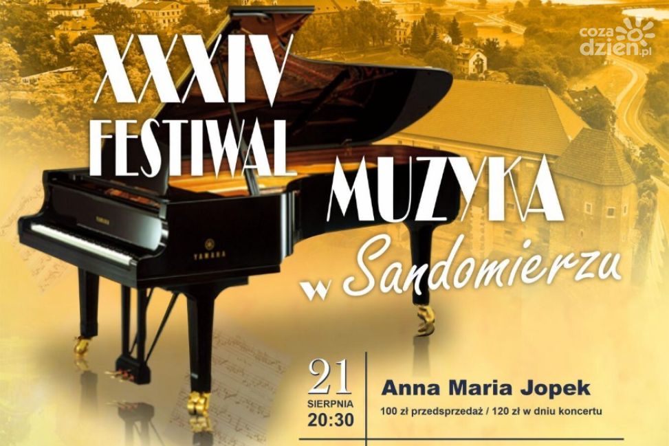 XXXIV Festiwal Muzyka w Sandomierzu – wielkie gwiazdy na Dziedzińcu Zamkowym