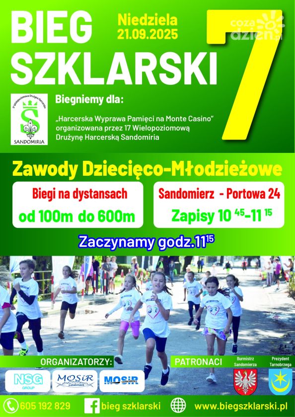 VII Bieg Szklarski już 21 września. Nowa trasa i półmaraton w programie