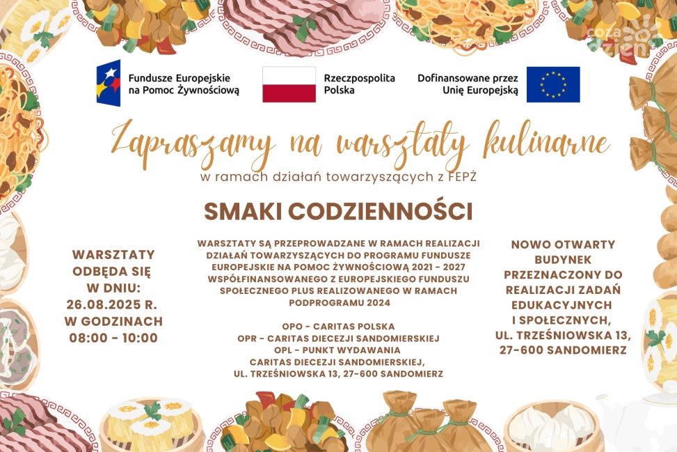 Warsztaty kulinarne i rękodzielnicze w Sandomierzu – nauka, integracja i zdrowe odżywianie