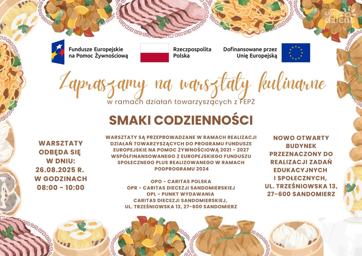 Warsztaty kulinarne i rękodzielnicze w Sandomierzu – nauka, integracja i zdrowe odżywianie