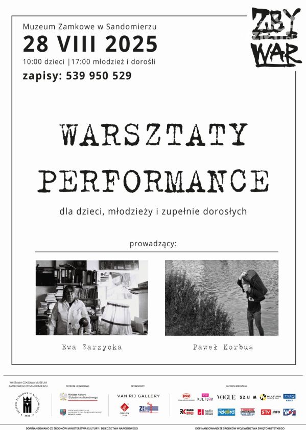 Warsztaty performance na zakończenie lata w Zamku Królewskim w Sandomierzu