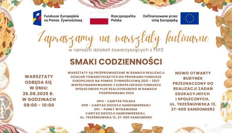 Warsztaty kulinarne i rękodzielnicze w Sandomierzu – nauka, integracja i zdrowe odżywianie