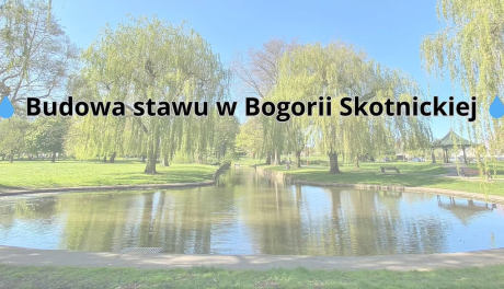 Nowy staw w Bogorii Skotnickiej – inwestycja gminy Samborzec