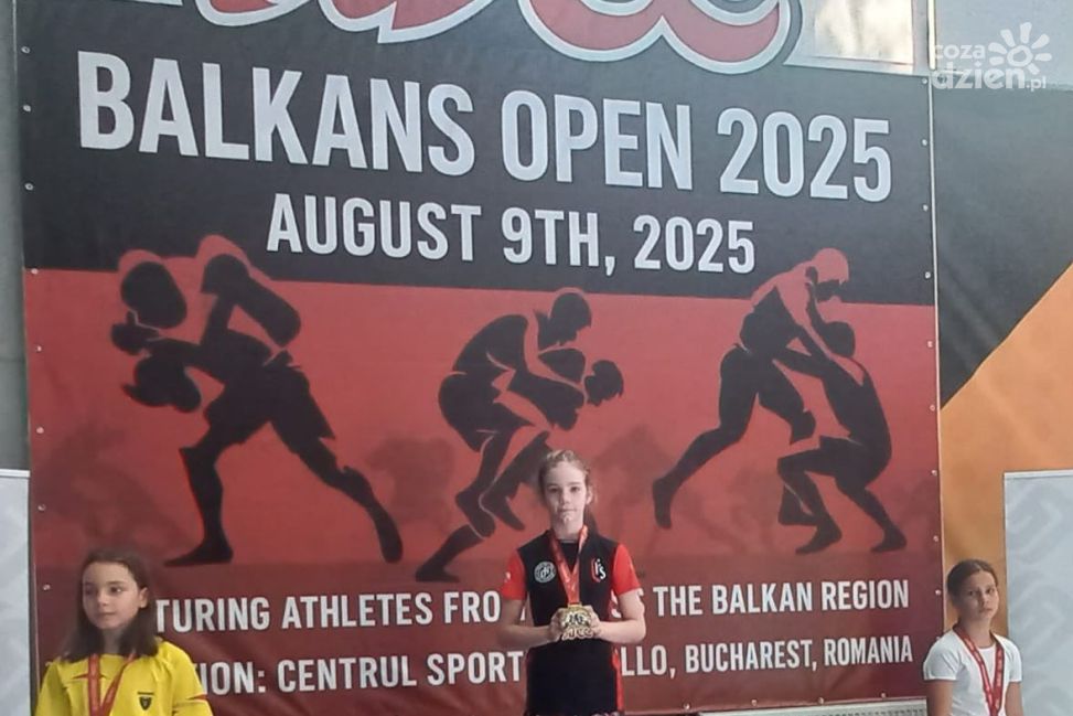 Złoto dla Heleny Fołty z Sandomierza na Otwartych Mistrzostwach Bałkanów w Brazylijskim Jiu-Jitsu