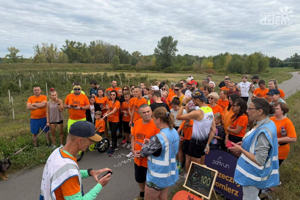 Setny parkrun w Sandomierzu z rekordową frekwencją