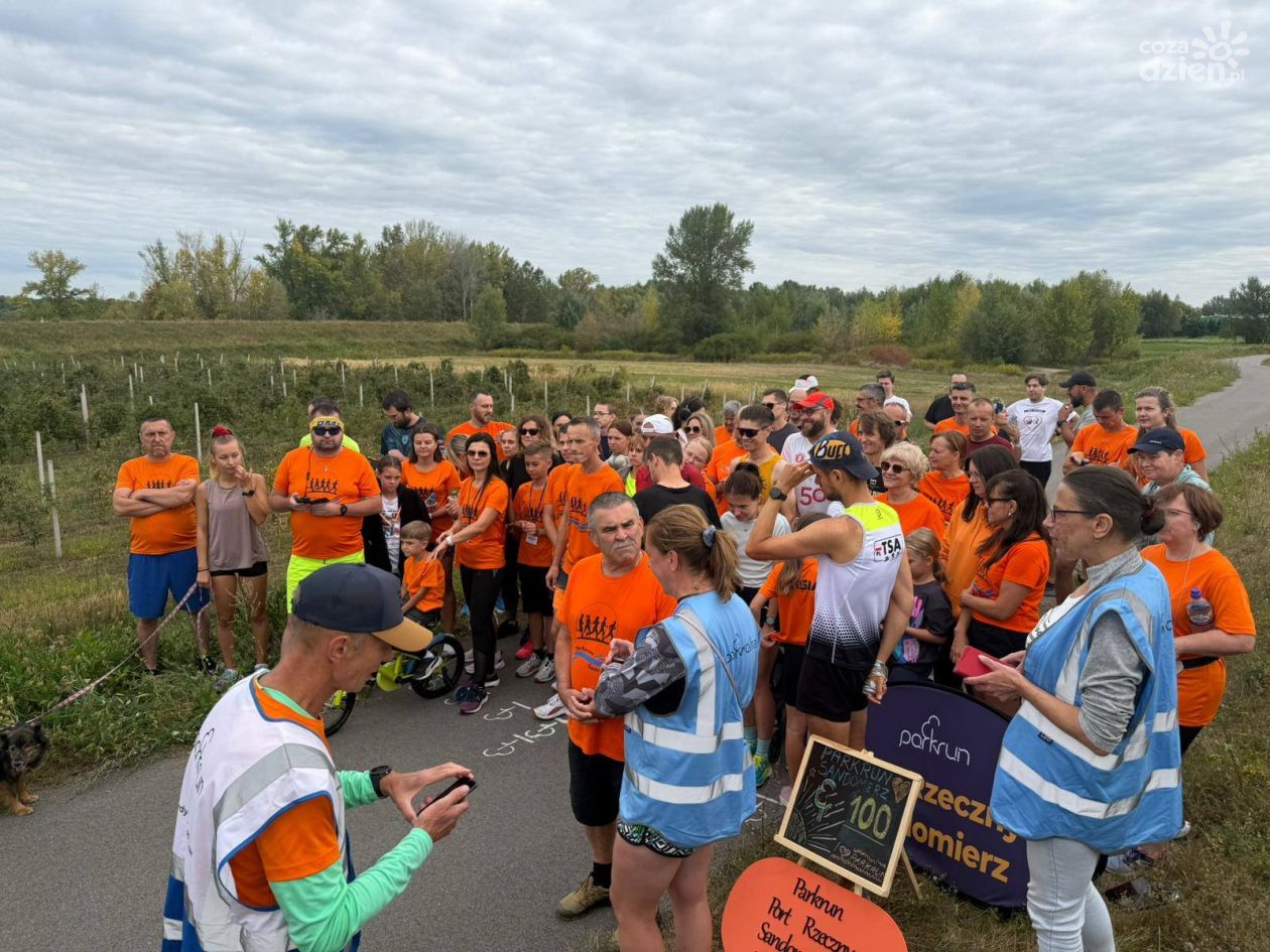 Setny parkrun w Sandomierzu z rekordową frekwencją