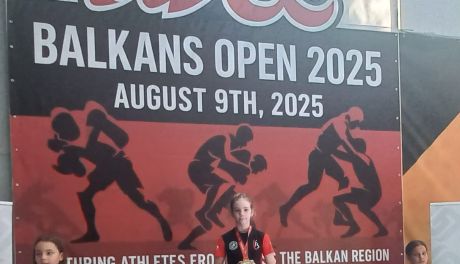 Złoto dla Heleny Fołty z Sandomierza na Otwartych Mistrzostwach Bałkanów w Brazylijskim Jiu-Jitsu