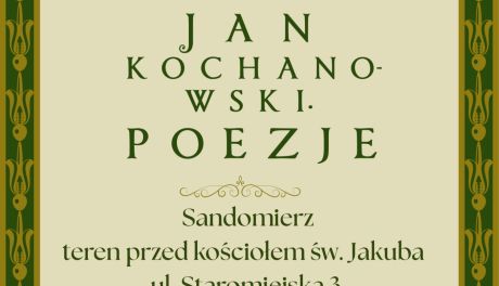 Narodowe Czytanie w Sandomierzu – w tym roku poezja Jana Kochanowskiego