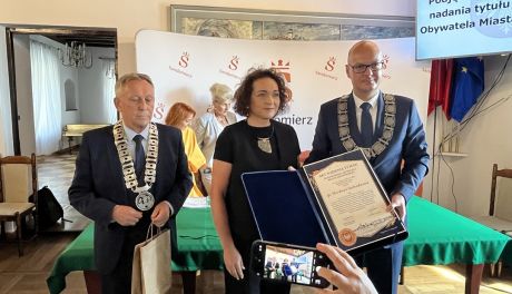 Sandomierz uhonorował Marka Sochackiego tytułem honorowego obywatela miasta