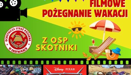 Filmowe pożegnanie wakacji z OSP Skotniki