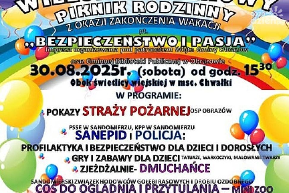 Chwałki zapraszają na Wielopokoleniowy Piknik Rodzinny