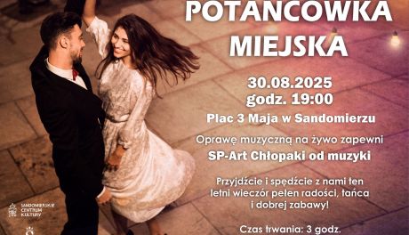 Miejska Potańcówka w Sandomierzu – taneczny wieczór na Placu 3 Maja
