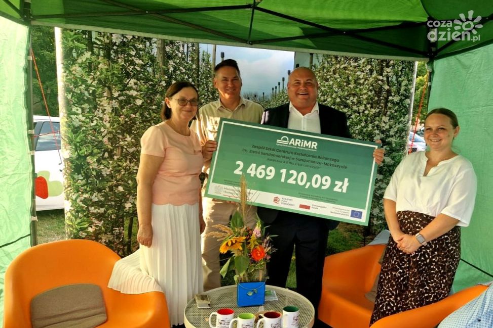Sandomierska szkoła rolnicza otrzymała 2 mln zł na rolnictwo 4.0