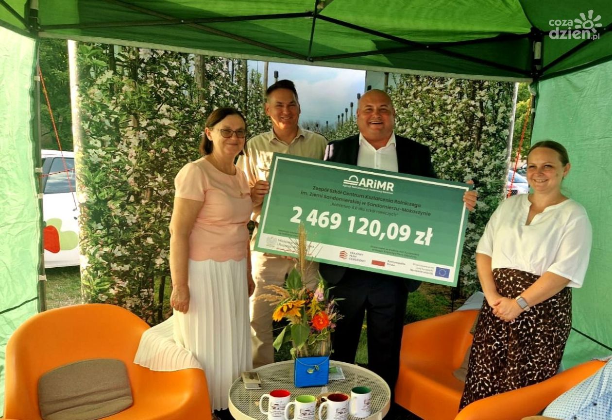 Sandomierska szkoła rolnicza otrzymała 2 mln zł na rolnictwo 4.0