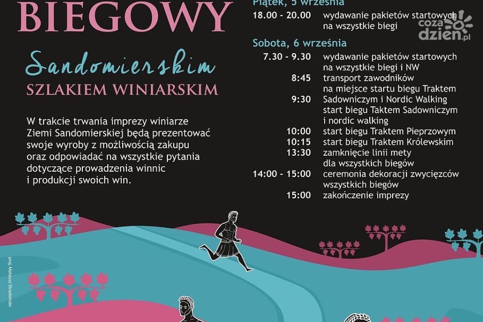 Przed nami V Festiwal Biegowy Sandomierskim Szlakiem Winiarskim