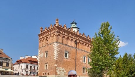 Rowerowa wyprawa Janusza Kobyłki dotarła do Sandomierza