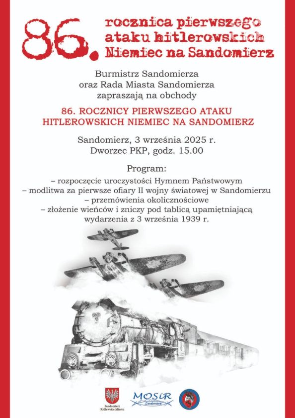 86. rocznica pierwszego ataku hitlerowskich Niemiec na Sandomierz