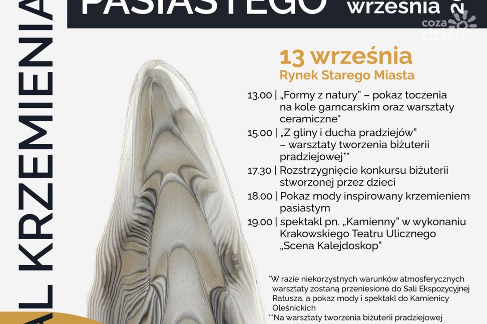 Festiwal Krzemienia Pasiastego w Sandomierzu – tradycja, sztuka i współczesne inspiracje