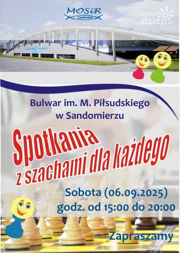„Spotkania z szachami – dla każdego” w Sandomierzu