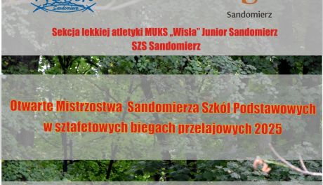 Otwarte Mistrzostwa Sandomierza Szkół Podstawowych w Sztafetowych Biegach Przełajowych 2025 już w środę!