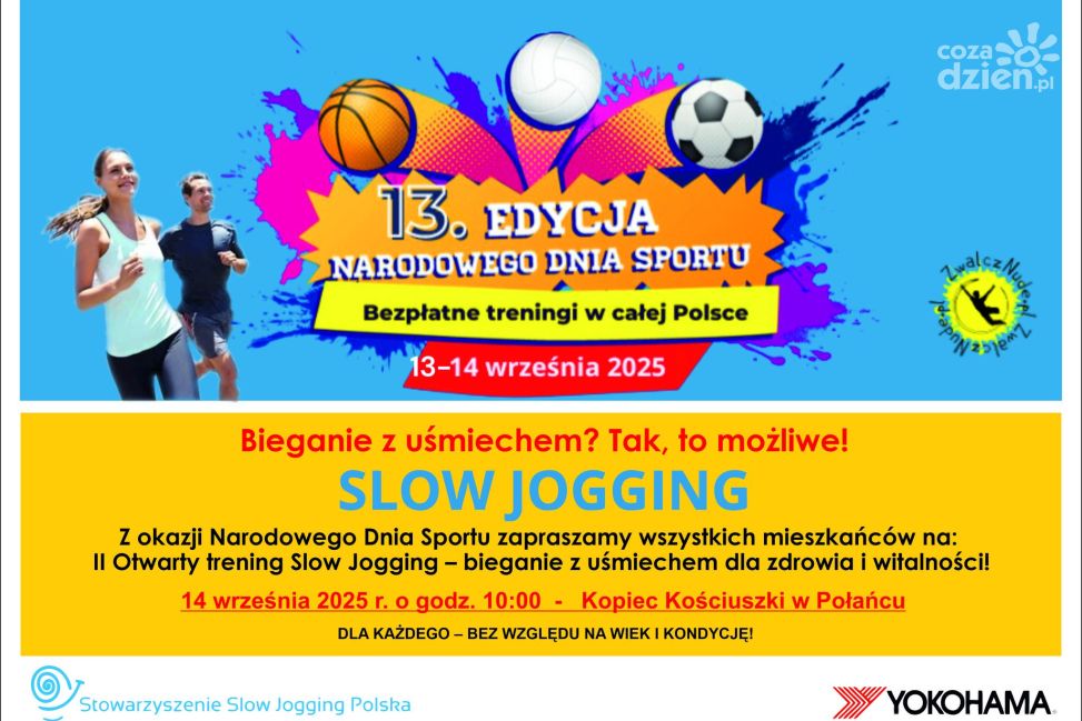 Slow Jogging w Połańcu – bieganie z uśmiechem