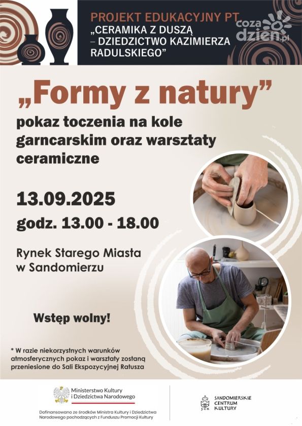 Niezwykłe spotkanie z ceramiką w Sandomierzu
