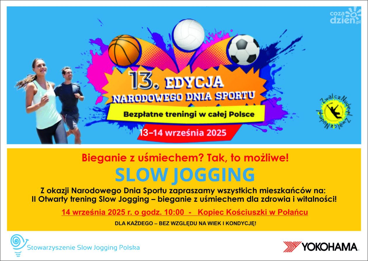 Slow Jogging w Połańcu – bieganie z uśmiechem