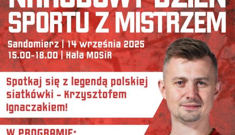 Sportowa niedziela z gwiazdą polskiej siatkówki