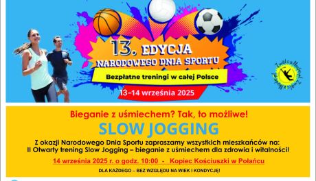Slow Jogging w Połańcu – bieganie z uśmiechem