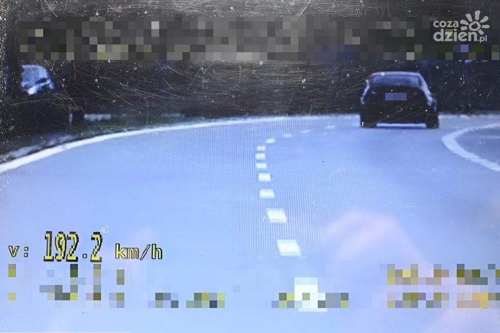 192 km/h na liczniku. Młody kierowca znów zatrzymany