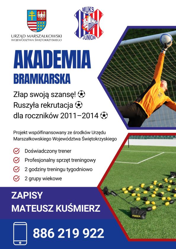 Nowa edycja Akademii Bramkarskiej MUKS Wisła Junior Sandomierz