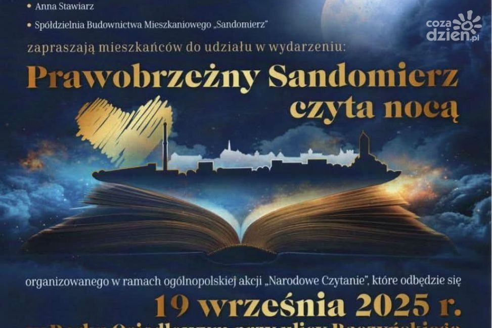 „Prawobrzeżny Sandomierz czyta nocą” – poezja, muzyka i renesansowa uczta w parku