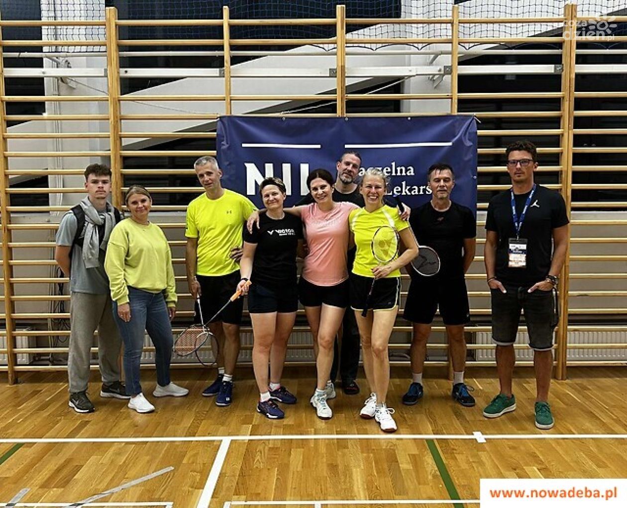Reprezentant Nowej Dęby zdominował badminton na Igrzyskach Lekarskich
