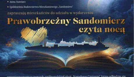 „Prawobrzeżny Sandomierz czyta nocą” – poezja, muzyka i renesansowa uczta w parku