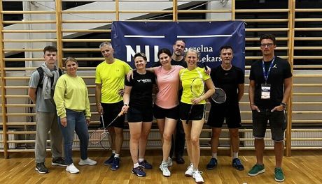 Reprezentant Nowej Dęby zdominował badminton na Igrzyskach Lekarskich
