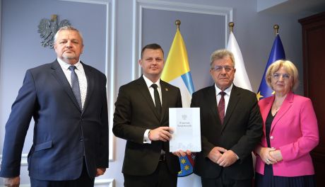490 tysięcy złotych na odbudowę drogi po ulewach w Gminie Samborzec