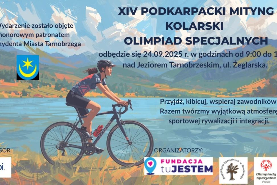 Sport, integracja i radość – Tarnobrzeg gospodarzem XIV Podkarpackiego Mityngu Kolarskiego