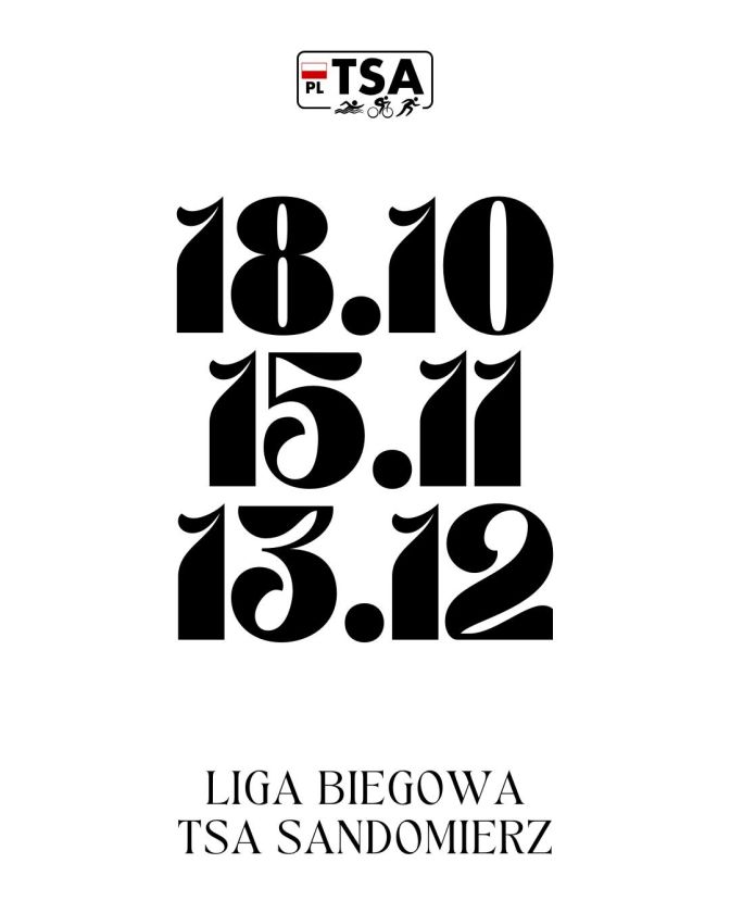 Rusza rejestracja do Ligi Biegowej TSA Sandomierz!