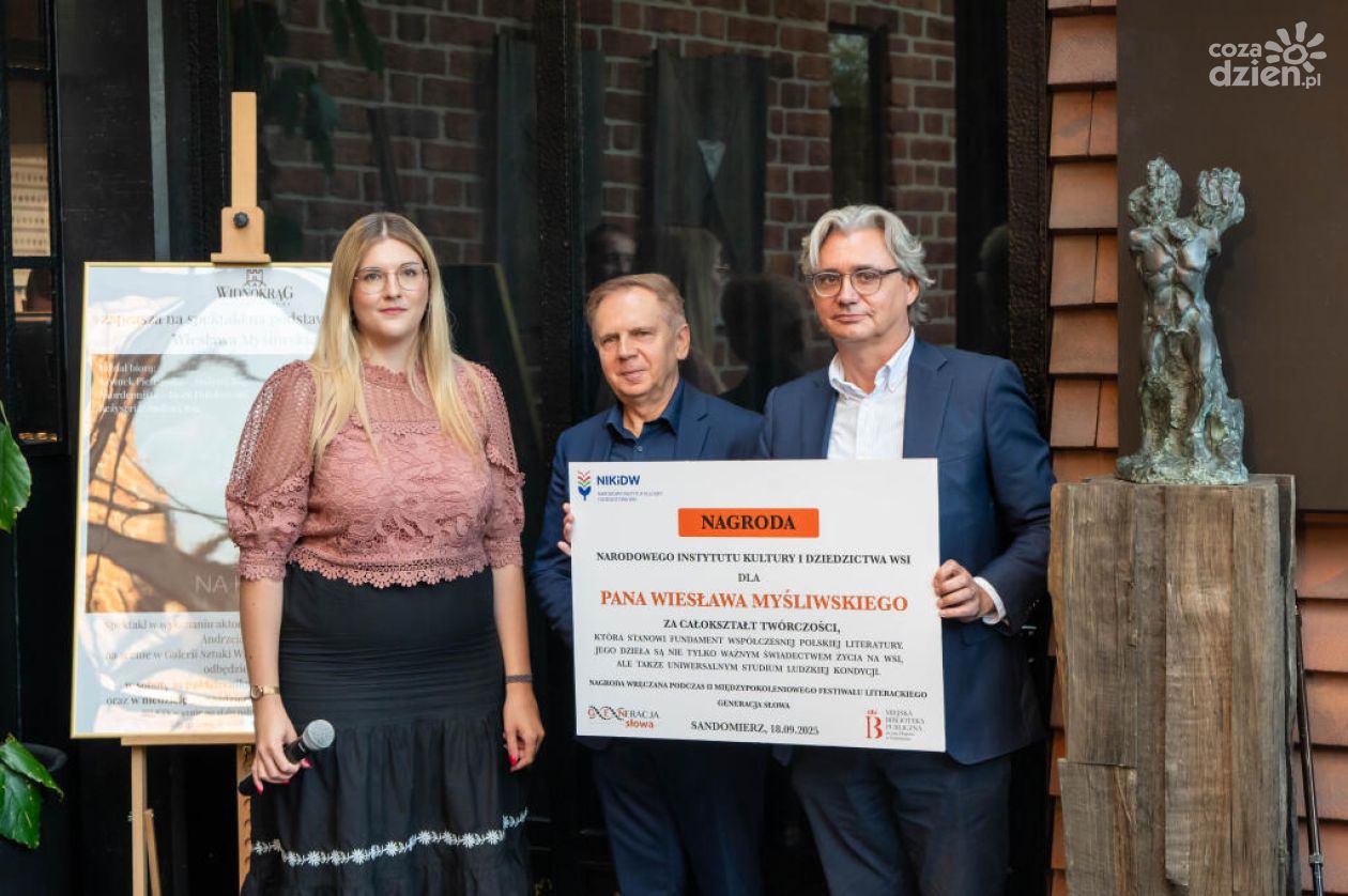 O Myśliwskim i dla Myśliwskiego – wyjątkowa dyskusja w ramach festiwalu „Generacja słowa”