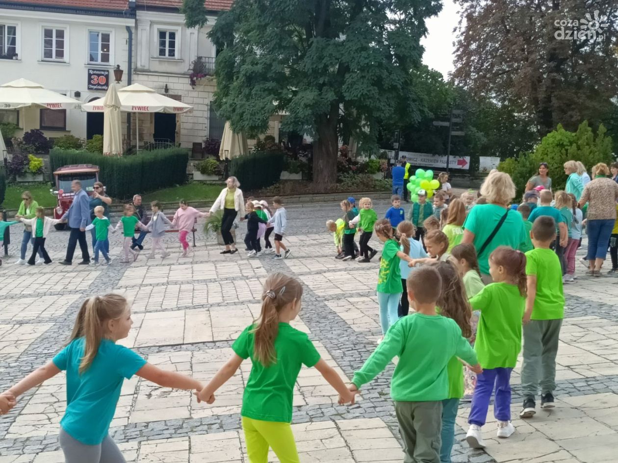 Kolorowy Dzień Przedszkolaka na Rynku w Sandomierzu