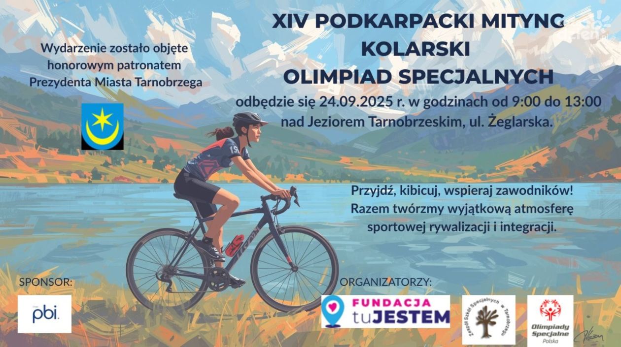 Sport, integracja i radość – Tarnobrzeg gospodarzem XIV Podkarpackiego Mityngu Kolarskiego