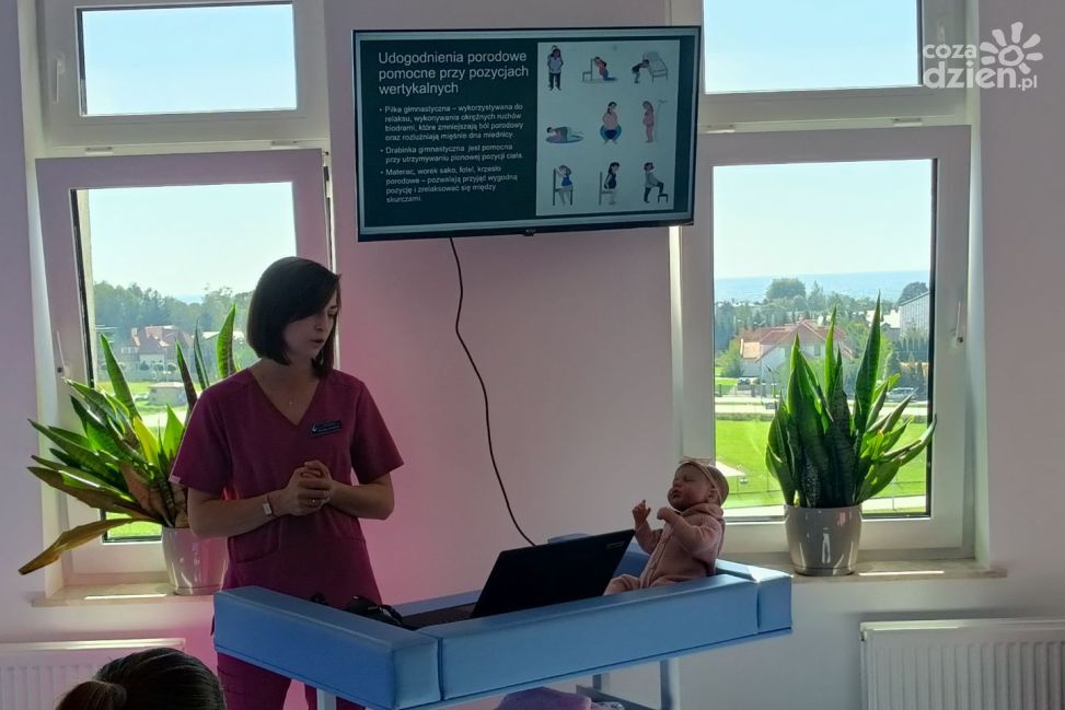 Dzień otwarty w Szkole Rodzenia w sandomierskim szpitalu