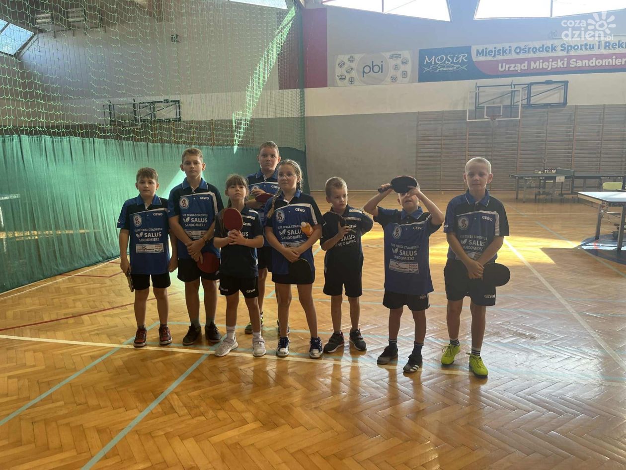 Sandomierz stolicą tenisa stołowego młodego pokolenia (ZDJĘCIA)