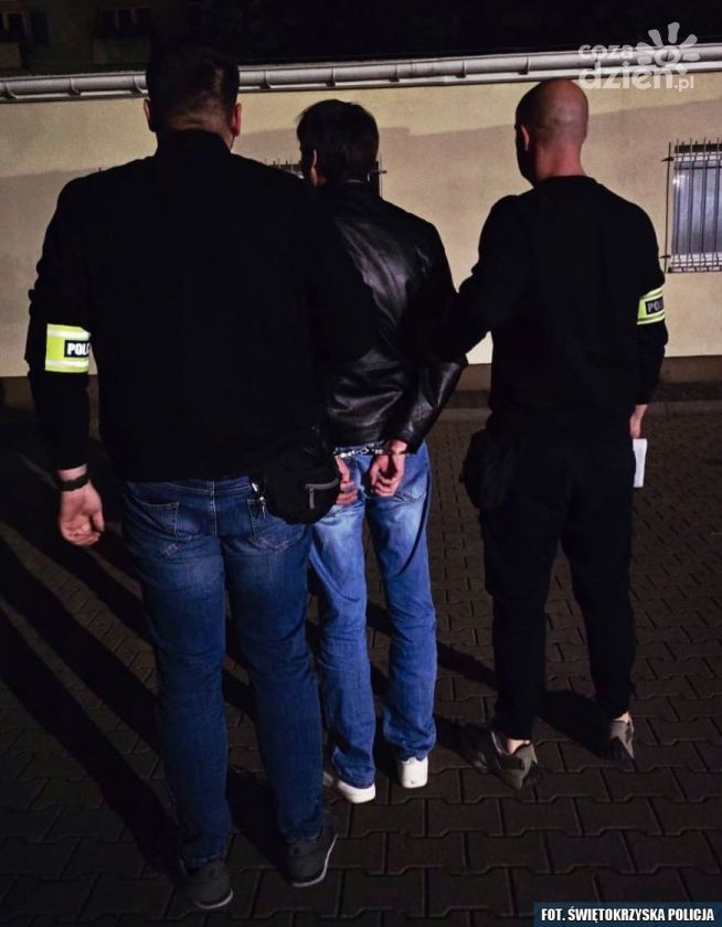 Zatrzymany 43-latek z powiatu sandomierskiego – był poszukiwany listem gończym