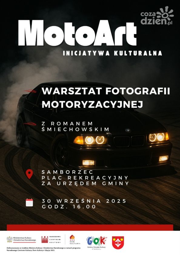 Warsztaty fotografii motoryzacyjnej w Samborcu