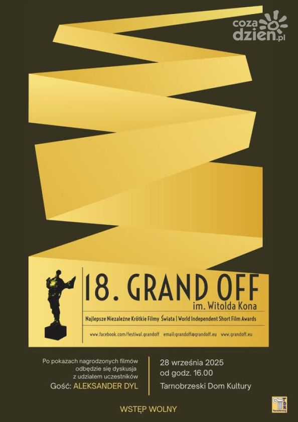 18. Grand Off im. Witolda Kona – niezależne kino w Tarnobrzegu