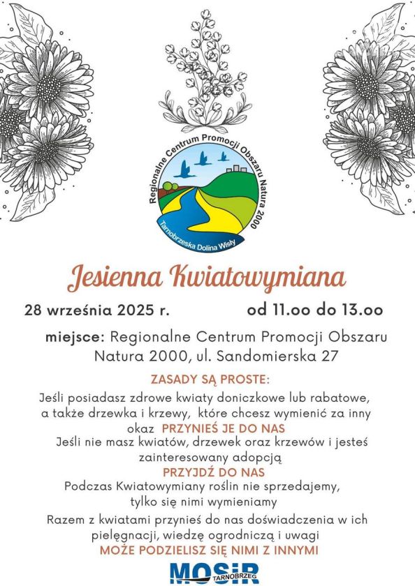 Jesienna Kwiatowymiana w Tarnobrzegu!
