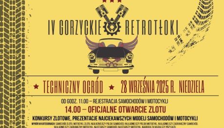 IV Gorzyckie Retrotłoki 2025 – Gorzyce ponownie stolicą klasycznej motoryzacji