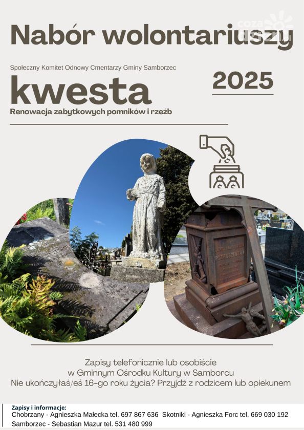 Rusza nabór wolontariuszy do kwest na rzecz odnowy zabytkowych nagrobków
