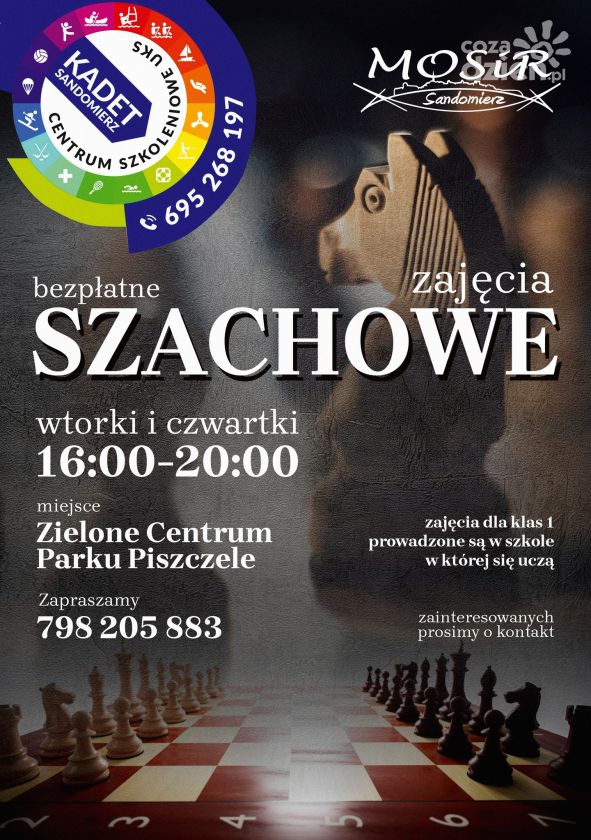 Bezpłatne zajęcia szachowe w Zielonym Centrum w Parku Piszczele